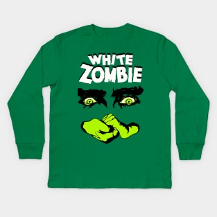 White Zombie Kids Long Sleeve T-Shirt